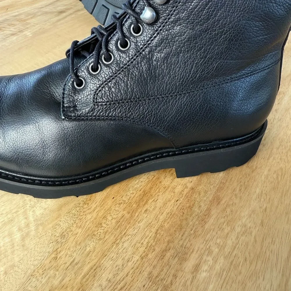 New!  Gordon Rush Austin Lace Up Chukka Boots Leather Black Size 9.5B